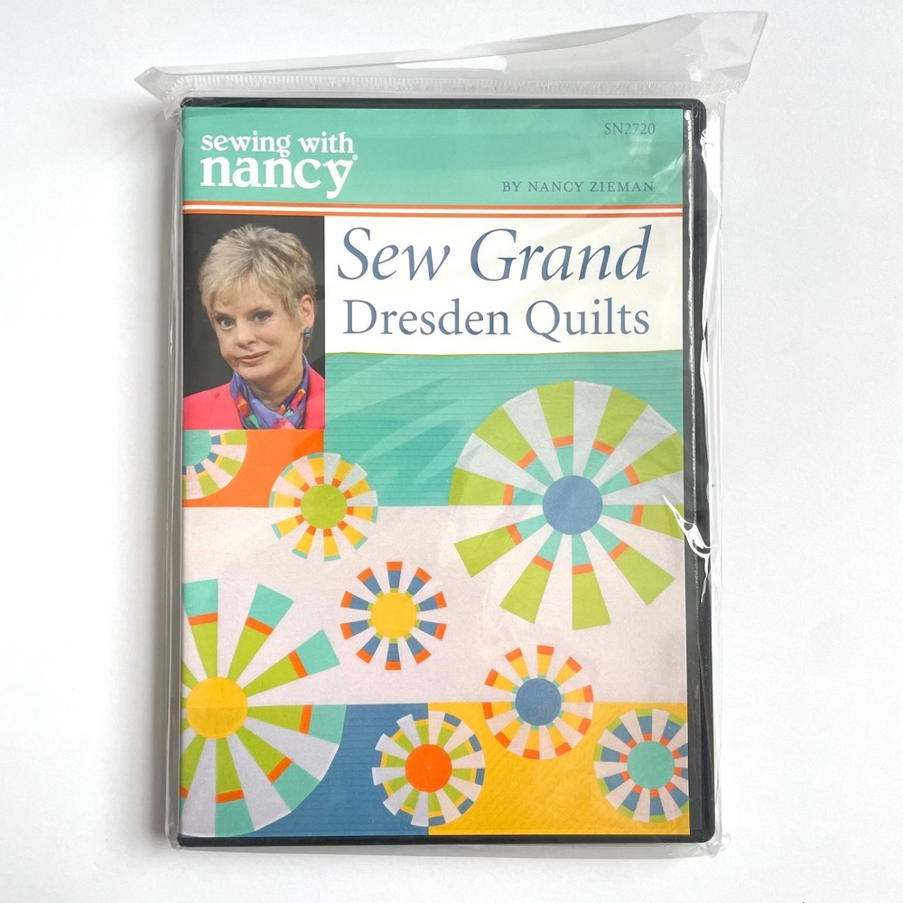 Sewing with Nancy Sew Grand Dresden Quilts DVD‎ New Sealed SN2720